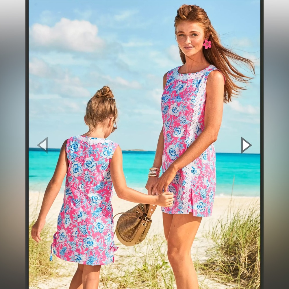 NWT Lilly Pulitzer Ginge Floral Shift Romper